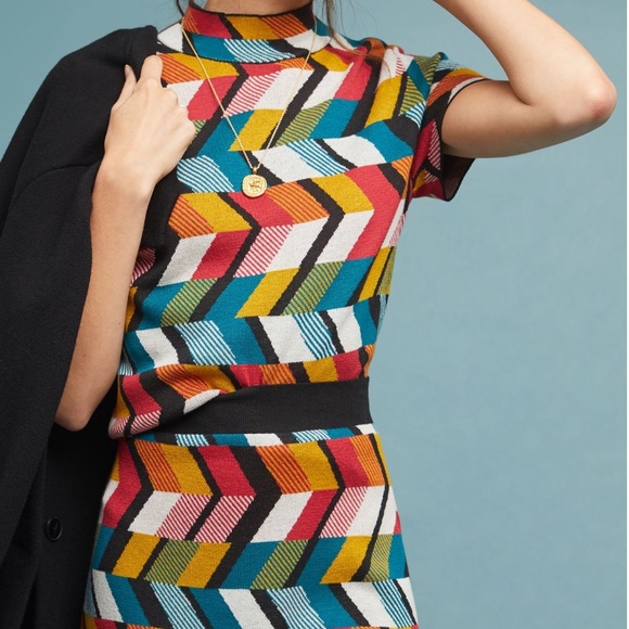 Geo Print sweater/knit set - Picture 2 of 7